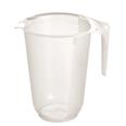 JARRA GRADUADA PLASTICO 1L (1 UN)