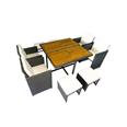 SET CUBO JAVA RATAN 9P (1 UN)
